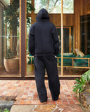 CORE BASICS ZIP HOODIE BLACK