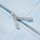 REALISM X DERRIMUT GYM OLD SCHOOL ECHO ZIP HOODIE BABY BLUE