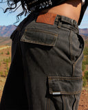 ALLOY CARGO PANTS TINTED MUD