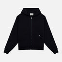 CORE BASICS ZIP HOODIE BLACK