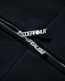 REALISM X DERRIMUT GYM OLD SCHOOL ECHO ZIP HOODIE BLACK