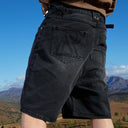 VIVANT DENIM SHORTS WASHED BLACK