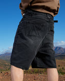 VIVANT DENIM SHORTS WASHED BLACK