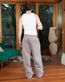 RADIANT SWEATPANTS OPEN LEG COOL GREY