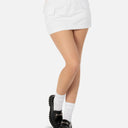 DOVER DENIM CARGO SKIRT WHITE