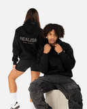 COURT BOXY HOODIE BLACK
