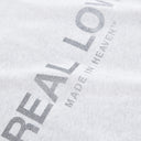 REAL LOVE ZIP HOODIE SNOW MARLE