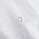 REAL LOVE ZIP HOODIE SNOW MARLE