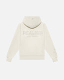 RADIANT ZIP HOODIE IVORY