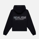 GLIMMER LOGO HOODIE BLACK