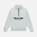 ELITE HALF ZIP SWEATER CLOUD GREY