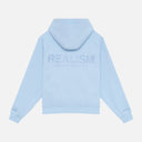 GLIMMER LOGO ZIP HOODIE POWDER BLUE