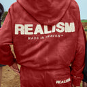 LEGACY HOODIE WASHED CARMINE