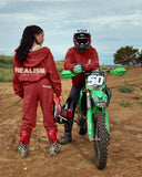 LEGACY SWEATPANTS WASHED CARMINE