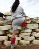 LEGACY SHORTS GREY MARLE