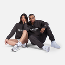 IDOL HALF ZIP SWEATER ASPHALT