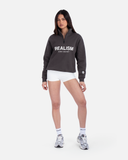 IDOL HALF ZIP SWEATER ASPHALT