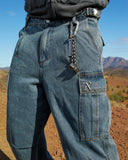 ALLOY CARGO PANTS VINTAGE BLUE