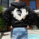 HALO ZIP HOODIE BLACK