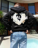 HALO ZIP HOODIE BLACK