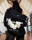 HALO ZIP HOODIE BLACK