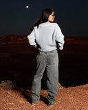 VIVANT KNIT SWEATER POWDER BLUE