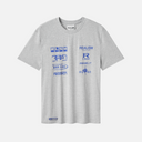 R-LINE TEE GREY MARLE