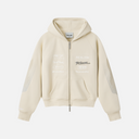 R SPEED ZIP HOODIE WASHED TAUPE