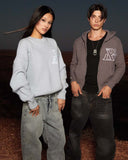 VIVANT KNIT SWEATER POWDER BLUE