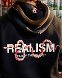 SNAKE LOGO HOODIE BLACK