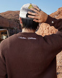 VIVANT KNIT SWEATER REDWOOD