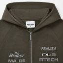 RL3 ZIP HOODIE WALNUT