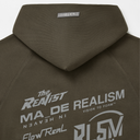 RL3 ZIP HOODIE WALNUT