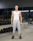 REALISM X DERRIMUT GYM R+D RIBBED TANK TOP WHITE