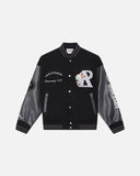 HOMECOMING VARSITY JACKET BLACK