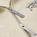R SPEED ZIP HOODIE WASHED TAUPE
