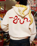 SNAKE PATCH ZIP HOODIE SHELL