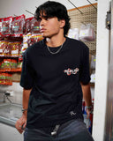 SNAKE LOGO TEE BLACK