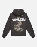 REALM OF ANGELS ZIP HOODIE ASPHALT