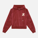 LEGACY HOODIE WASHED CARMINE