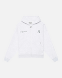 HOMECOMING ZIP HOODIE SNOW MARLE