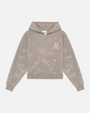 LEGACY ZIP HOODIE WASHED STONE