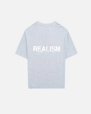 REALISM X DERRIMUT GYM CLASSIC TEE GREY MARLE