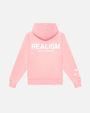 RADIANT ZIP HOODIE PINK DUST