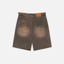 VIVANT DENIM SHORTS TINTED MUD