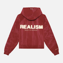 LEGACY HOODIE WASHED CARMINE
