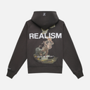 REALM OF ANGELS ZIP HOODIE ASPHALT