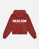 LEGACY ZIP HOODIE WASHED CARMINE