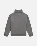 ELITE HALF ZIP SWEATER COOL GREY