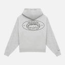 REALISM X DERRIMUT GYM OLD SCHOOL PUMP ZIP HOODIE GREY MARLE